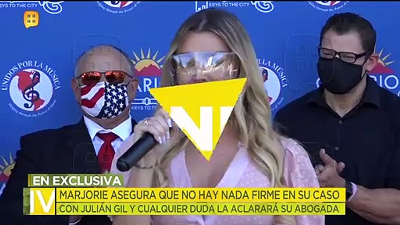 ¡Marjorie de Sousa no confirma que Julián Gil perdió la patria potestad de su hijo! | Ventaneando