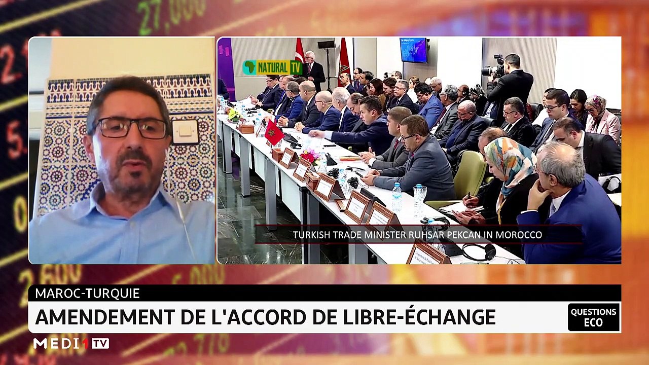 Maroc-Turquie: amendement de l'accord de libre-échange - 13/10/2020