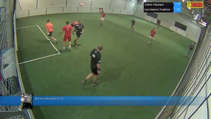 But de Sébastien  (7-5) - Caisse d'épargne Vs Les Maisons Traditions - 13/10/20 19:00 - LIGUE 3