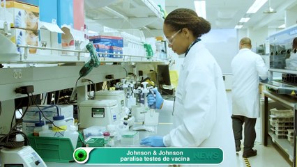 Johnson & Johnson paralisa testes de vacina
