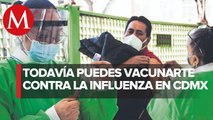 Quedan 50 mil vacunas contra influenza en CdMx