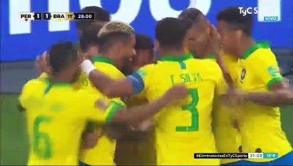 Peru vs Brasil 2-4 All Goals Highlights 13/10/2020