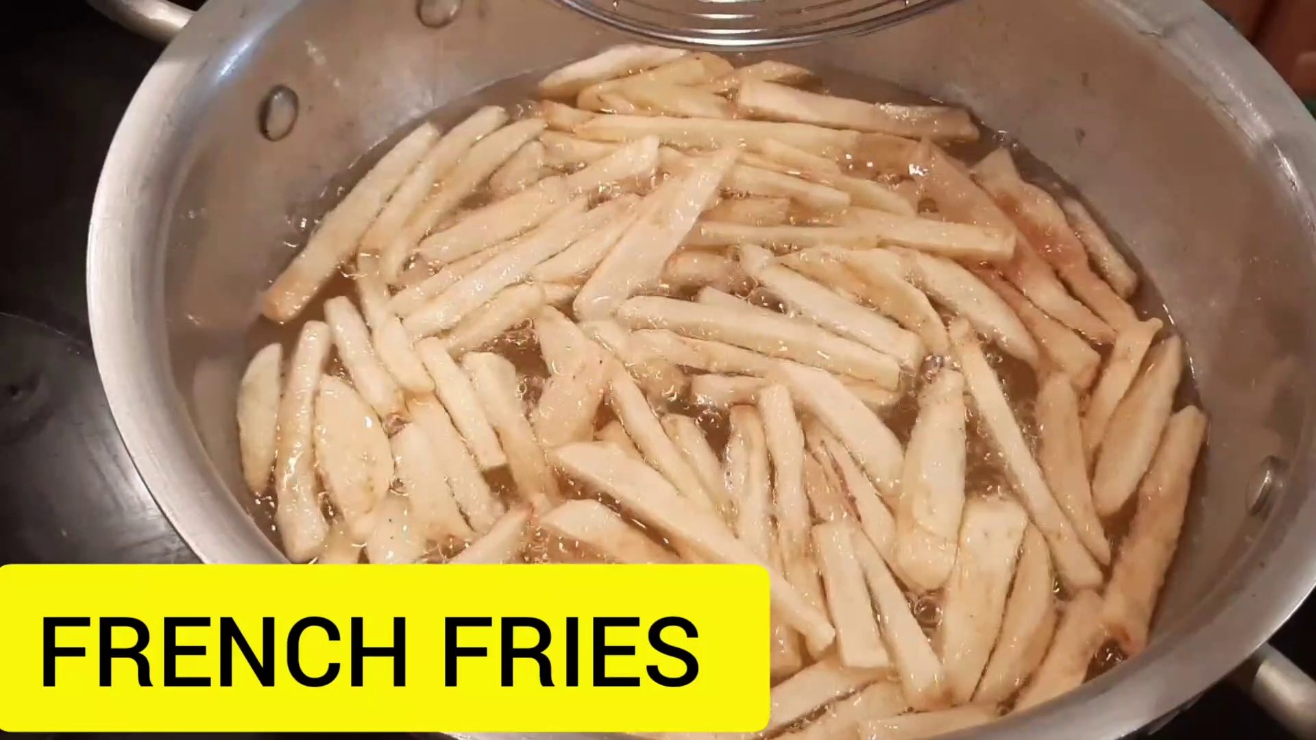 MACDONALD style fries. How to make restaurant style fries at home
