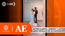 Karina Jordan y Diego Seyfarth se casaron en una íntima y romántica ceremonia | América Espectáculos