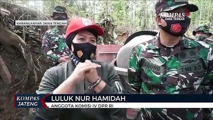 Anggota DPR RI Ikut Bantu TMMD Bangun Jalan Usaha Tani