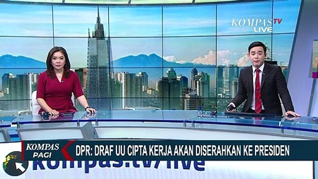 Resmi! DPR Serahkan Draf Final Omnibus Law UU Cipta Kerja ke Presiden Jokowi!