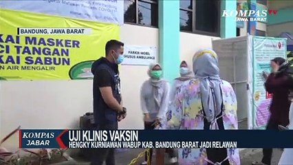 Hengky Kurniawan Ikut Jadi Relawan Uji Vaksin