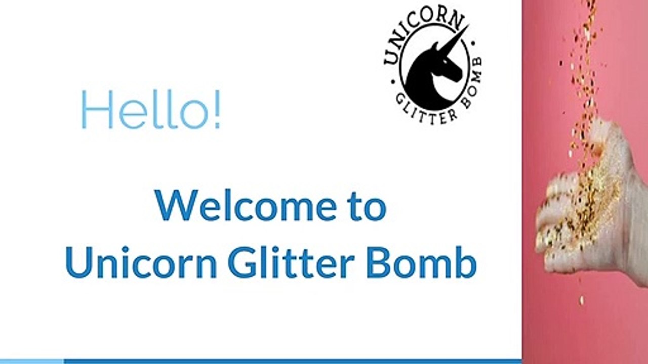 Are Glitter Bombs Anonymous