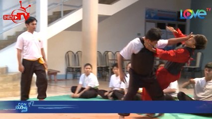 Độc cô cầu bại Duy Nhất xiểng niểng với võ sĩ Cần Thơ thi đấu cực kỳ quyết tâm 