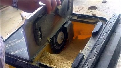 Wet saw changed to a Wood saw HD