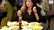 Aadmi (1993) | Eating Scene | Mithun Chakraborty | Gautami | Bollywood Hindi Movie Scene | Comedy Eating Scene