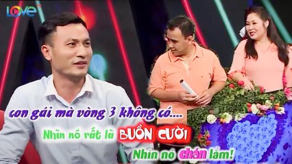 Cực thích phụ nữ có VÒNG 3 TO BỰ, nam thanh niên khiến Quyền Linh cự nự, Hồng Vân đau đầu