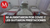 Personal de salud que enfermaron de covid-19 en Veracruz les quitaron sus bonos de asistencia