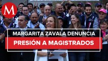 No hay razón jurídica para negar registro a México Libre: Margarita Zavala