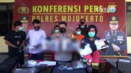 Polisi Ringkus Rampok Sadis di Mojokerto