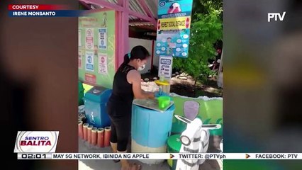#SentroBalita | Mga lumang washing machine, ginawang handwashing stations ng ilang paaralan