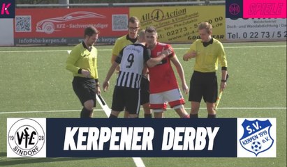 Rassiges Kerpener Derby | VfL Sindorf – SV Blau-Weiss Kerpen