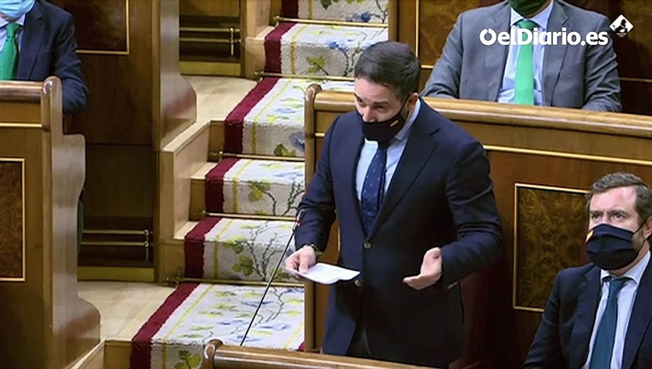 Abascal, a Sánchez: "Tendrán la moción de censura que merecen como ningún otro Gobierno lo ha merecido en democracia"