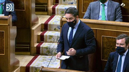 Abascal acusa a Sánchez y al Gobierno de dar un golpe contra el Estado