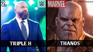 Top 10 WWE Superstars Who Look Alike Avengers || WWE || Sports n Sports