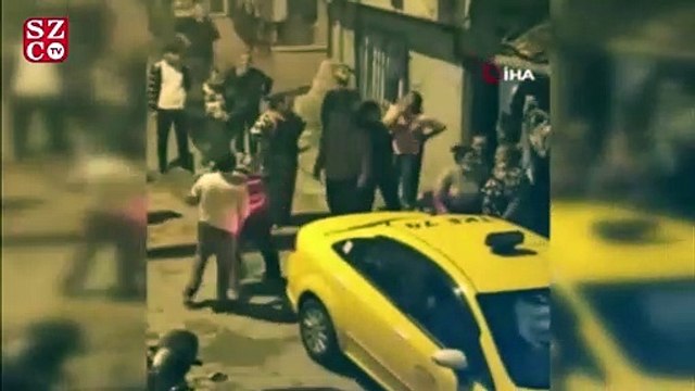 Sandalyeli ve kovalı “çocuğumu dövdün” kavgası