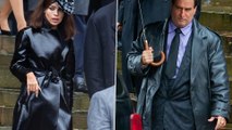 Zoë Kravitz Glams Up as Catwoman, Colin Farrell Is Unrecognizable as the Penguin on The Batman Set