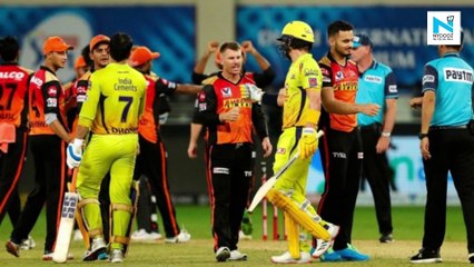 SRH vs CSK wide ball controversy: Dhoni’s look of anger forces umpire Paul Reiffel to change his decision