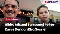 Nikita Mirzani Sambangi Polres Metro Jaksel Kasus dengan Elza Syarief