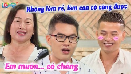 Có NÀNG CON TRAI cực duyên dáng, mẹ liền đưa con đi CHỌN CHỒNG gặp ngay CHÀNG RỂ quá ưng