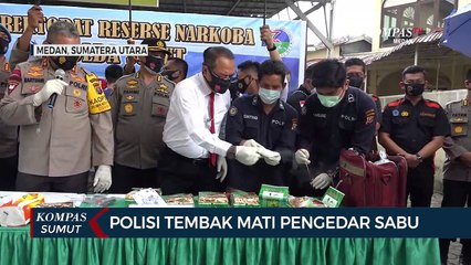 Polisi Tembak Mati Pengedar Sabu