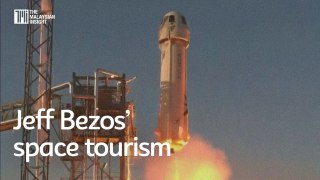 Jeff Bezos' company makes space tourism a reality