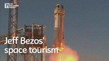 Jeff Bezos' company makes space tourism a reality
