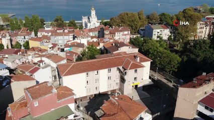 Balat’taki okulda şaşırtan görüntü