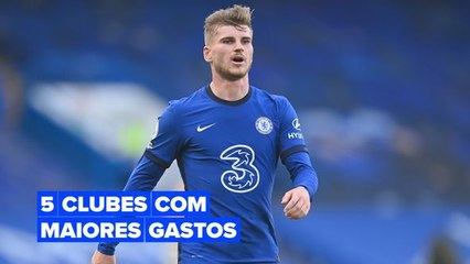 Confira quanto alguns times gastaram nas transferências de verão