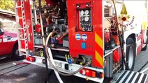 Sgonico (TS) - Autobus della linea 46 distrutto dalle fiamme (14.10.20)