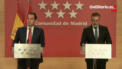 Aguado: "Si no somos capaces de reducir la incidencia acumulada, las navidades serán muy distintas"
