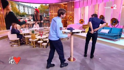 Agustin Galiana sur le plateau de "Je t'aime etc." , sur France 2