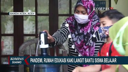 Pandemi, Rumah Edukasi Kaki Langit Bantu Siswa Belajar