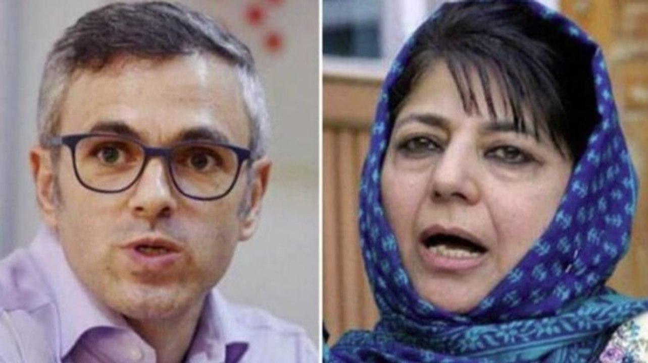 Omar Abdullah, Farooq Abdullah meet Mehbooba Mufti