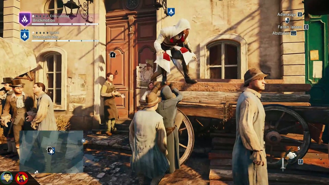 Assassin's Creed Unity Let's Play 16: DK = Mr. Fantastic?!