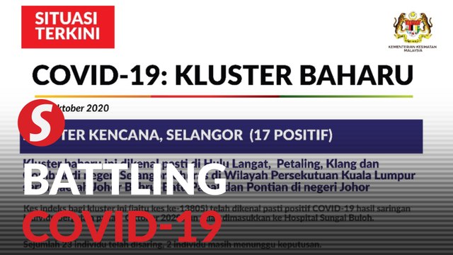 New Covid-19 cluster detected involving cases in S'gor, KL and Johor