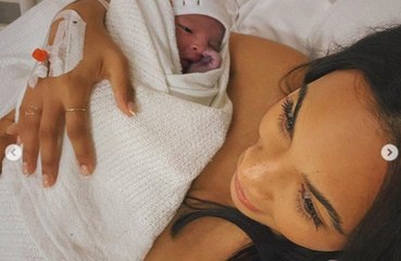 Rochelle and Marvin Humes welcome third child