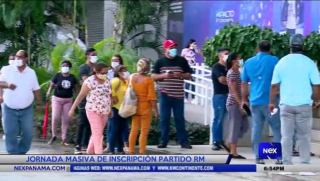 Jornada masiva de inscripción del partido RM - Nex Noticias