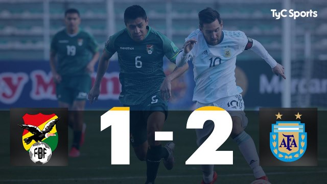 Bolivia 1 vs. 2 Argentina Eliminatorias a Qatar 2022 - Fecha 2
