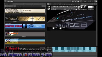 Yamaha Montage 8 URBAN EP - SAMPLES KONTAKT 5.5.1 o superior