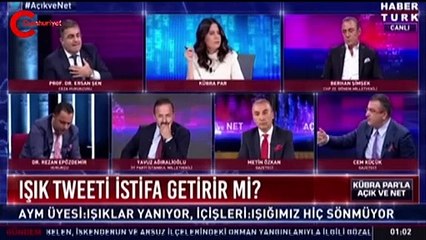 Habertürk ekranlarında 'Işıklar yanıyor' kavgası!