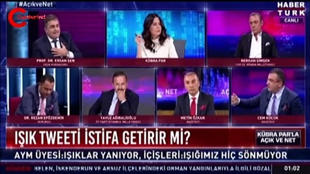 Habertürk ekranlarında 'Işıklar yanıyor' kavgası!