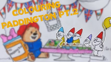 Paddington | Colouring Paddington's Birthday Sketch Pt. 2 | Meet The Makers