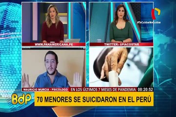 ¡Alerta! 70 menores de edad se suicidaron durante los 7 meses de pandemia
