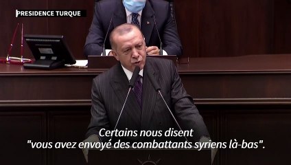 Erdogan dément la présence de combattants syriens pro-turcs au Nagorny Karabakh
